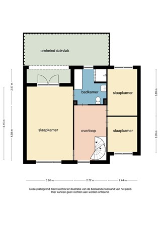 Floorplan - Heerenweg 318, 6414 AV Heerlen